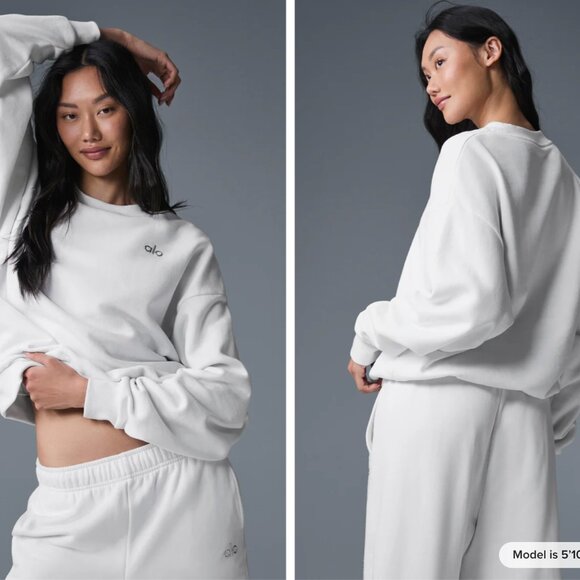 ALO Yoga Tops - **BRAND NEW** Alo Yoga Accolade Crew Neck Pullover